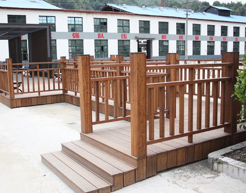 户外重组竹（中碳护栏）